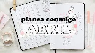 BULLET JOURNAL: ABRIL 2019 // planea conmigo | sakura x moomin theme | sofiapricot