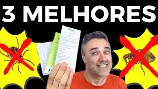 3 melhores ANTIPULGAS! ❌ACABAM PULGA E CARRAPATO em cachorro!