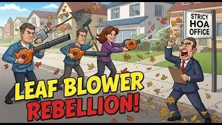 The Leaf Blower Rebellion &ndash; When the HOA Went Too Far!