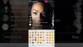Kevin gates wife dreka gates first  Instagram live video