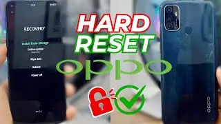 Hard Reset OPPO A53s - Forgot Password || Format Without PC