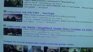 BRUCE ACKERMAN guitar tribute 8 31 2018