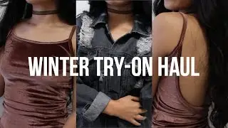 Winter Try On Haul |  HAPPY HAULIDAYS ❄️