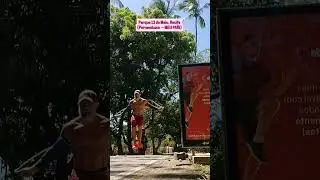 Parque 13 de Maio, Recife. Double Under Open Cross -- Salto Duplo Cruzado