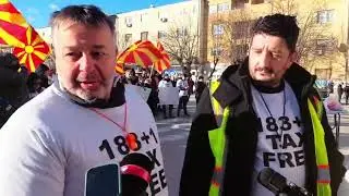 Ги повикуваме Мицковски, Петрова и Димитриевски да разговараме - нов протест на кумановчани пред УЈП
