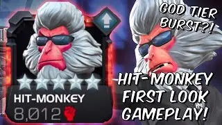 5 Star Hit-Monkey First Look & Gameplay! - Solid God Tier Potential?! - Marvel Contest of Champions