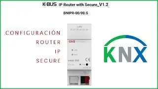 Configuraci&oacute;n de KNX IP Router Secure GVS