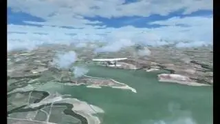 Flight Simulator 2004 IVAO Vuelo visual Controlado VFR Jerez-Malaga-Granada