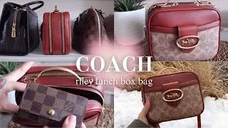 COACH RILEY LUNCHBOX BAG &hearts;︎ thoughts, what i carry, out and about *relaxing*