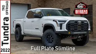 2022 Toyota Tundra with Southern Style Offroad Full Plate Slimline