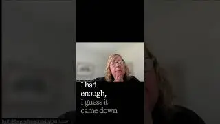 I Quit My Life!  Beth's story of being widowed and creating a new life.