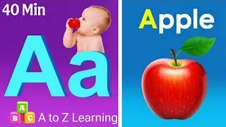 Learn English Alphabet A to Z with Letter Fun Factory 🍎 Play & Learn with Phonics Song 