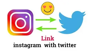 How to link  instagram to twitter👌