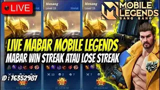[LIVE🔴] PUSH MMR ROGER INDONESIA🔥 OPEN MABAR VIP ~ MOBILE LEGENDS