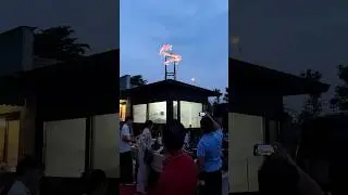 3D holographic dragon flight.Max size SH-180cm outdoor effect.
