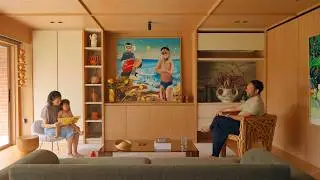Inside a Stunning Art Lover's Family Home With a Hidden Garden