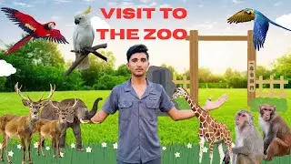 Zoo ma interesting animal😉usman ko kiya howa