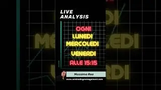 2023 - Live Analysis ogni Luned&igrave; Mercoled&igrave; Venerd&igrave; alle 15:15 #massimorea #crypto #wallstreet