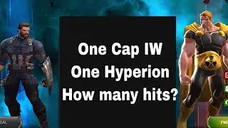 MCOC: 6 Star Rank 4 Cap IW vs Annoying Hyperion