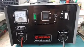 Зарядное устройство INTERTOOL , AT-3015, очередной хлам.