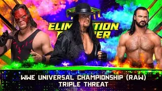 WWE2K23 The Undertaker VS Drew McIntyre VS Kane Match Gameplay!