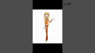 Recolouring Hazbin Characters with AI Colour Palettes | #hazbinhotel #hazbinhoteledit #editing #edit