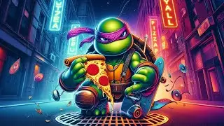 🍕🐢 Pizza Patrol &ndash; Turtle Heroes Roll Out with Beats & Cheese! 🎧🛹