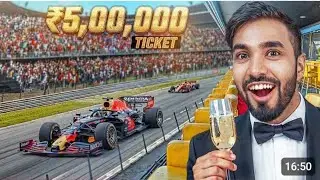 ₹1000 VS ₹500000 F1 TICKET | TECHNO GAMERZ