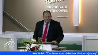 Acts 14:1-7 | The Persecution of the First Missionary Journey