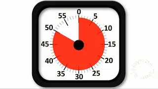 50-minute visual timer