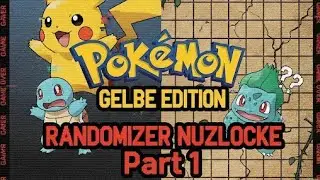Pokemon Gelb Randomizer Nuzlocke Challenge Part 1