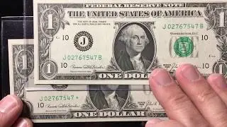 Have you seen currency like this before? Note & star note with same serial, series, district