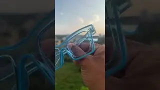 First Lens Crystal Blue Computer Glasses
