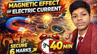 Magnetic Effect of Electric Current | Oneshot Revision | Class 10 || MP Board 