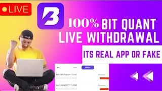 BitQuant live withdrawal | Bit Quant App real or fake | BitQuant withdrawal