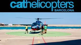 Barcelona | EC-LHD Cathelicopters  -  # barcelona #spain #helicopter