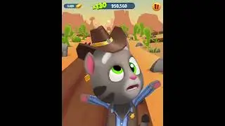 Talking Tom Gold Run - Wild West 2017