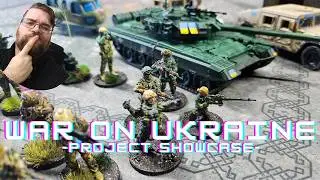 Project Showcase - War on Ukraine in 28mm Wargaming - Both Armed Forces of Ukraine and Russia