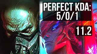 URGOT vs YONE (TOP) | 2100+ games, 5/0/1, 1.3M mastery | EUW Diamond | v11.2