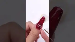 Level up your Christmas nails with this dreamy snowflake design#ChristmasNail#nailtutorial#nailinspo
