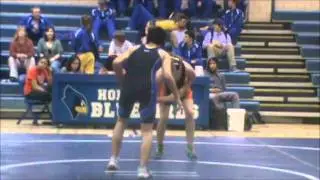 ET Varsity Wrestling, David Wozniak II, Jan 26, 2012