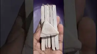 White slate triangle+slate Pencil Cleaning||#slatetriangle#shortsfeed #pencil #satisfying #soap#diy