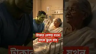 টাকার নেশায় মায়ের প্রতি অবহেলা  #hulkbangla