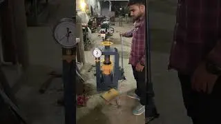 HOW TO OPERATE COMPRESSION TESTING MACHINE HAND OPERATED || R & V GROUP