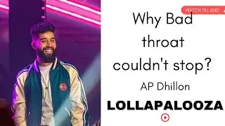 Unbelievable Moment AP Dhillon Shocked the Crowd at Lollapalooza India!
