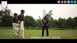 Learn Frontfoot Drive | #CricketTutorial | Batting Tips | Batting Basics | CAS |  HINDI | Part V