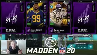 HOW TO EARN TWO FREE 91-92 POWER UP PASSES EASILY..! MADDEN 20 ULTIMATE TEAM