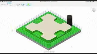 Autodesk Fusion 360 Education Machine Tool Analysis Project Video
