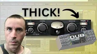 warm and rolling dub techno bass in ableton live