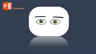 How to make eye animation on PowerPoint